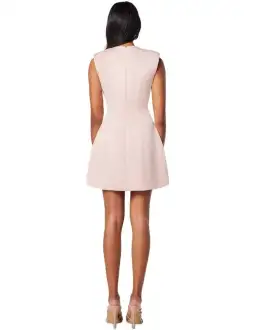 Elliatt Pop Dress Blush Mini Dress Size AU 10 for rent on The Volte - image 2