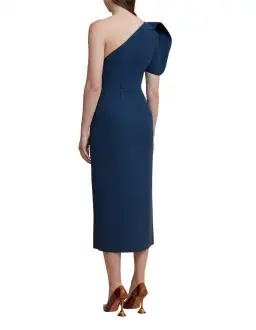 Acler Rogeron Midi Dress Sea Blue Size 8 for rent on The Volte - image 3