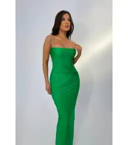 Label Nue Kaila Dress Green Size 8 for rent on The Volte - image 2