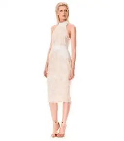 Zhivago Slow Motion Dress White Size 8 for rent on The Volte - image 3