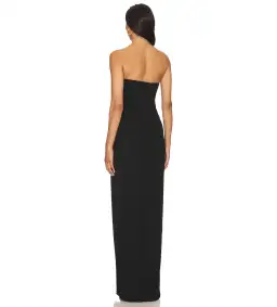Amanda Uprichard Puzzle Gown Black Size S/AU 8 for rent on The Volte - image 3