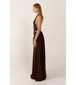 Ance Gria Gaia Gown Brown Size S AU 8 for rent on The Volte - image 3
