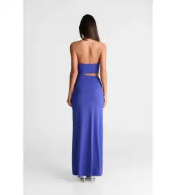 Sasha Therese Oralia Maxi Dress Cobalt Size XS AU 6 for rent on The Volte - image 3