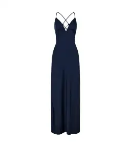 Manning Cartell Navy Time To Shine Slip Maxi Dress in Blue Size AU 6 for rent on The Volte - image 3