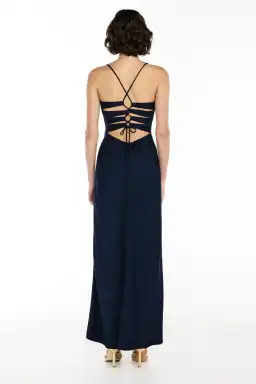 Manning Cartell Navy Time To Shine Slip Dress Size 10 for rent on The Volte - image 2