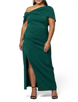 Curve Project Pink Dusk Damn Fine Maxi Dress Green 