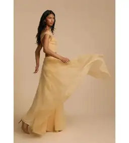 Arcina Ori Violetta Top and Maxi Skirt Set Gold Size XS AU 6 for rent on The Volte - image 3