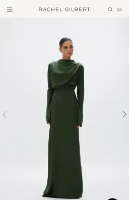 Rachel Gilbert Lucielle Gown Size 8 for rent on The Volte - image 1