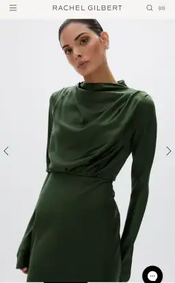 Rachel Gilbert Lucielle Gown Size 8 for rent on The Volte - image 2