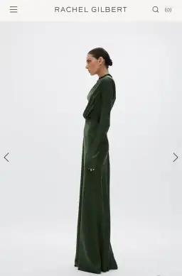 Rachel Gilbert Lucielle Gown Size 8 for rent on The Volte - image 3