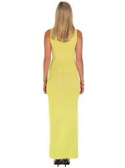 I am Delilah Giselle Maxi Dress in Lemon Size 6 for rent on The Volte - image 3