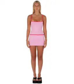 I Am Delilah Belle Mini Dress Cherry Size XS AU 6 for rent on The Volte - image 1