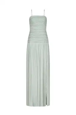 Manning Cartell Royal Debut Dress Sage Size 4 for rent on The Volte - image 5