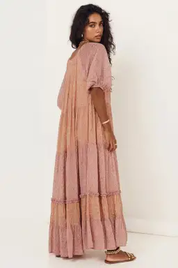 Spell Rae Gown in Peach Size M AU 12 for rent on The Volte - image 2