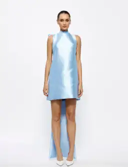 Effie Kats Jorja Mini dress in  Cornflower Blue Size AU 10