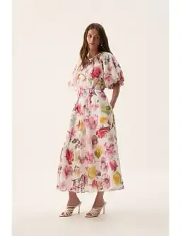Aje Fleur Midi Dress Size 8/S for rent on The Volte - image 2