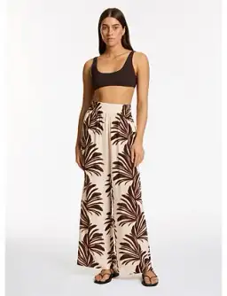 Dahlia Palm Wide Leg Pant