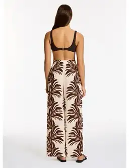 Dahlia Palm Wide Leg Pant