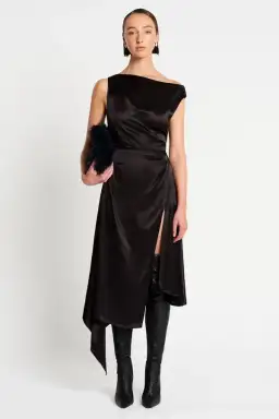 Sass & Bide Overdrive Dress Black 12 for rent on The Volte - image 1