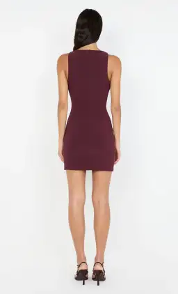 BEC + BRIDGE Clover Mini Dress Plum Size AU 6 for rent on The Volte - image 3