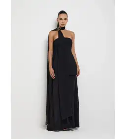 Sheike Marissa Maxi Dress Black Size AU 8 for rent on The Volte - image 2