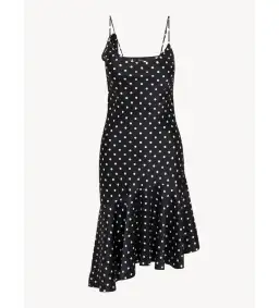 Realisation Par The Cassidy Dress in Black Polka Dot Print Size S / AU 8 for rent on The Volte - image 4