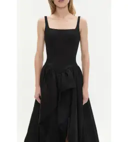 Aje Alani Gown Black Size AU 6 for rent on The Volte - image 4