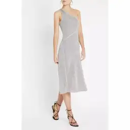 Sass and Bide The Fame Game Midi Dress Silver Size 8