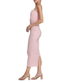 L'Idée Aurore Midi Gown in Dusky Pink Size 12 for rent on The Volte - image 4