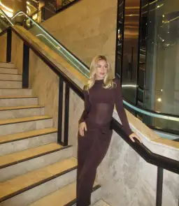 BENNI Dora Maxi Dress in Chocolate Brown Size S / AU 8 for rent on The Volte - image 4