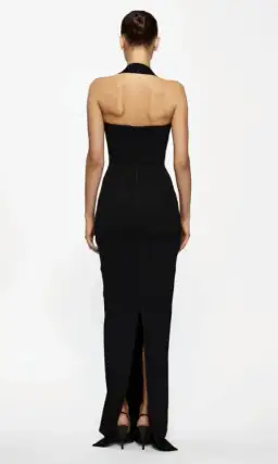 Effie Kats Marian Gown in Black Size 8 for rent on The Volte - image 3