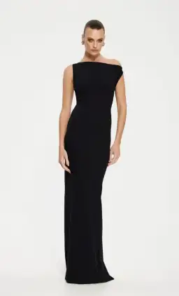 Effie Kats Inaya Gown Black Size 6 for rent on The Volte - image 1