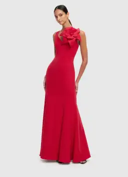 Leo Lin Eugenie Gown Rosa Maxi Size AU 10
