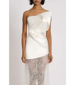 Eliya The Label Adalina Maxi Dress White Size L / AU 12 for rent on The Volte - image 3