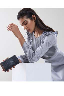 light blue mini Reiss dress Light blue Size 6 for rent on The Volte - image 1