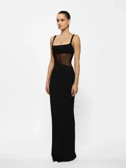 Effie Kats Cyia Gown in Black Size M / AU 10 for rent on The Volte - image 2