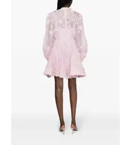 Zimmermann Matchmaker Lift Off Mini Dress Lilac Size 1/AU 10 for rent on The Volte - image 3