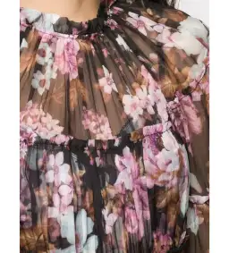 Zimmerman Charm Tiered Chiffon Midi Dress Size AU 10 for rent on The Volte - image 5