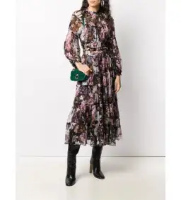 Zimmerman Charm Tiered Chiffon Midi Dress Size AU 10 for rent on The Volte - image 1