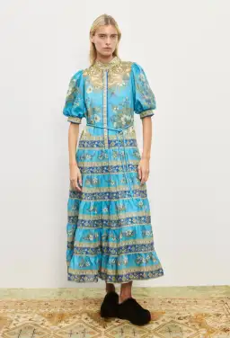 Alemais Cassie Tiered Midi Size AU 16 for rent on The Volte - image 1