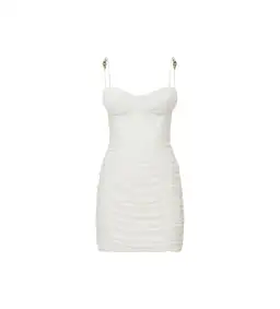 Manning Cartell Double Time Pleat Mini Dress White Size AU 8 for rent on The Volte - image 6