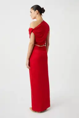 Camilla and Marc Annalise Dress Red Size AU 6 for rent on The Volte - image 5