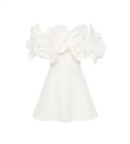 Aje Etta Mini Dress Ivory Size AU 12 for rent on The Volte - image 5