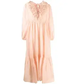 Zimmermann  The Lovestruck Garland Midi Dress in Pink Size 2/ AU 12 for rent on The Volte - image 4