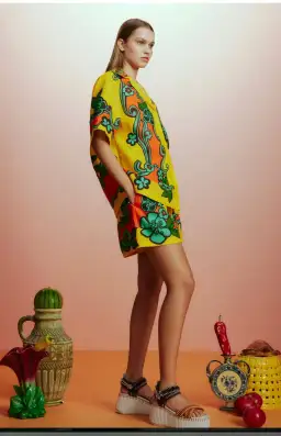 Alemais Flame Shirt and Short Set Size AU 14 for rent on The Volte - image 3