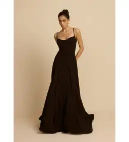 Paloma Dress in Black Size XS for rent on The Volte - image 2