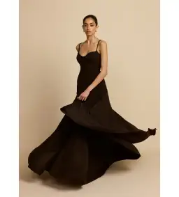 Paloma Dress in Black Size XS for rent on The Volte - image 3