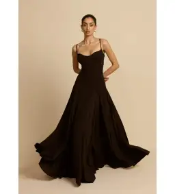 Paloma Dress in Black Size XS for rent on The Volte - image 1