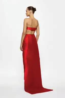 Effie Kats Zahara Dress Maxi Red Size AU 8 for rent on The Volte - image 3