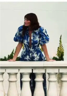 Sheike Hazel Denim Midi Dress Size AU 12 for rent on The Volte - image 4